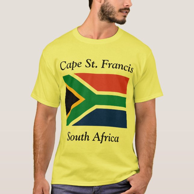 Camiseta Rua do Cabo. Francis, Cabo Oriental, África do Sul (Frente)