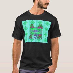 Camiseta Rua do dia de Patrick, Design de padrão de diversã