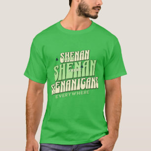 Camiseta Rua do dia de Patrick Irlandês Shenanigan Engraçad
