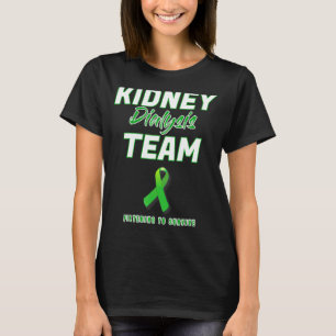 Camiseta Rua do Doente da Equipe de Diálise renal Enfermeir