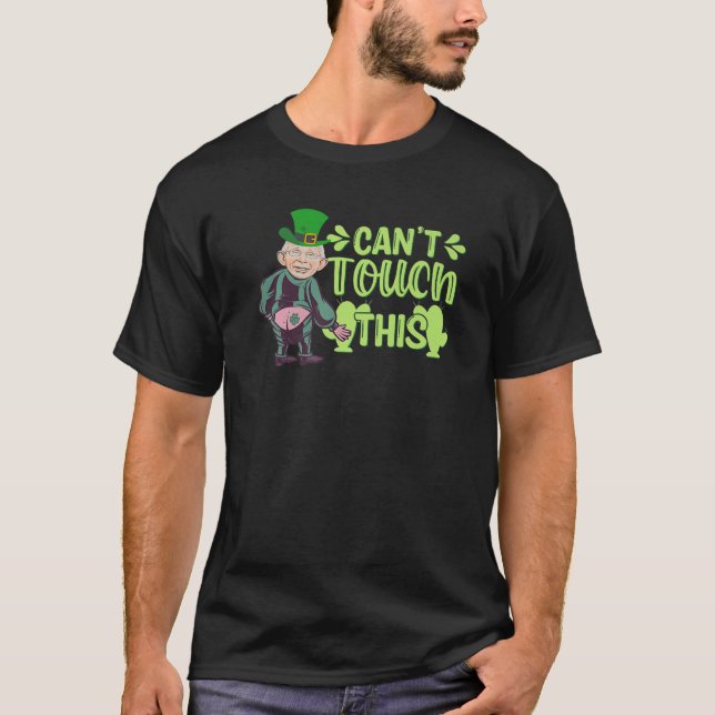 Camiseta Rua do Dr. Fauci Leprechaun, do Dia de Patrick Sha (Frente)