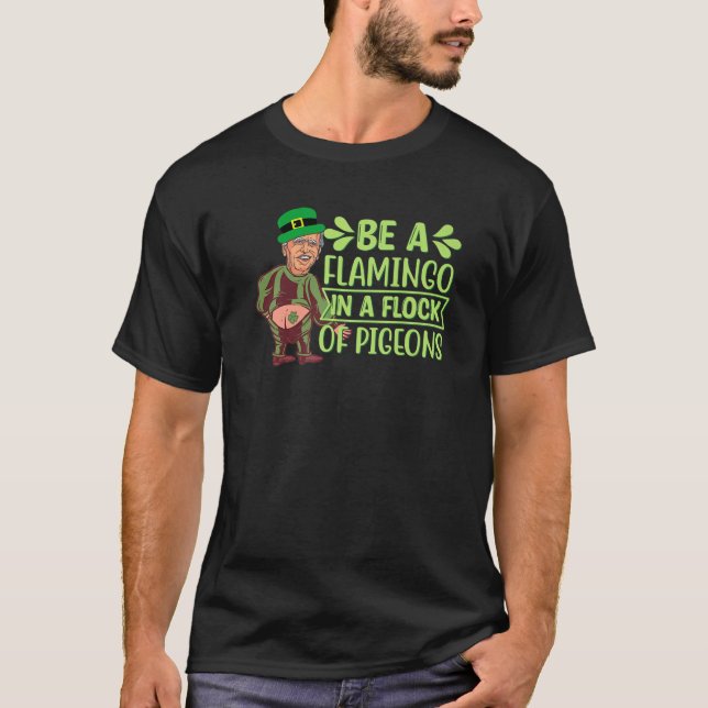 Camiseta Rua do Dr. Fauci Leprechaun, do Dia de Patrick Sha (Frente)