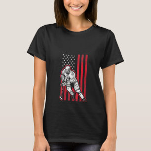 Camiseta Rua Do Jogador De Hóquei No Gelo Goalie Usa