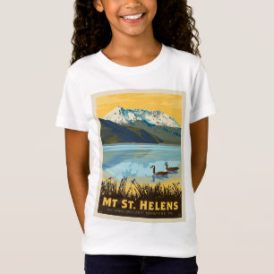Camiseta Rua do Monte Helens. Washington
