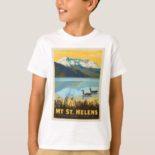 Camiseta Rua do Monte Helens. Washington