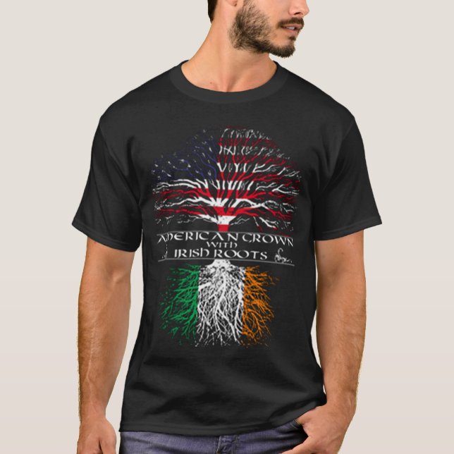 Camiseta Rua do Patrimônio Ortográfico Americano Irlandês. (Frente)