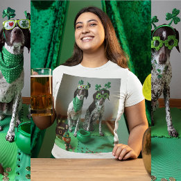 Camiseta Rua, Dogs do Dia de Patrick Mulheres