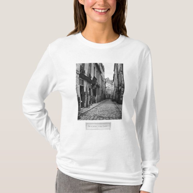 Camiseta Rua du Jardinet, da passagem Hautefeuille, (Frente)