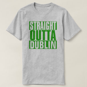 Camiseta RUA DUBLIN DE SAÍDA DO hetero. DIA DE PATRICK
