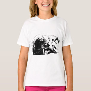 Camiseta Rua Duo: Cão + Gato
