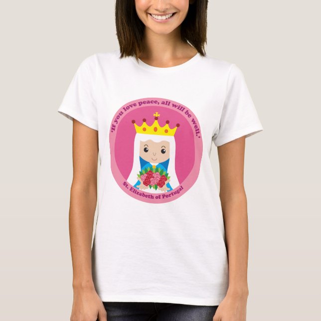 Camiseta Rua. Elizabeth de Portugal (Frente)