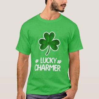 Camiseta Rua Engraçada de CHARMER, meninos do dia de Patric