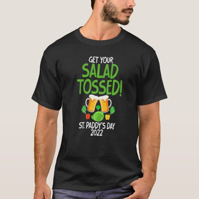 Camiseta Rua engraçada Dia do papá 2022 Tome sua salada mar (Frente)