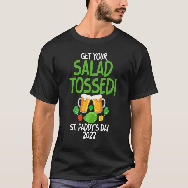 Camiseta Rua engraçada Dia do papá 2022 Tome sua salada mar (Frente)