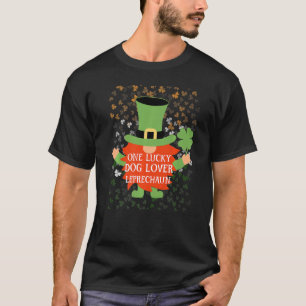 Camiseta Rua Engraçada Patrick S Day Lucky Gnome Family Mat