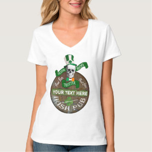 Camiseta Rua engraçada Patricks do trotador do pântano