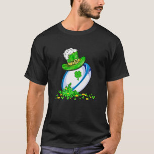 Camiseta Rua Engraçado Dia Patricks Rugby Lover Irlandês