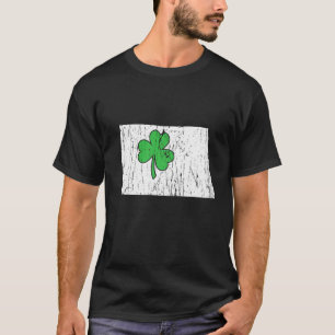 Camiseta Rua Estatal de Dakota do Norte Patrick S Day North