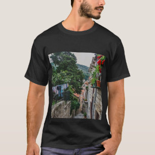 Camiseta Rua estreita de pedra em Dubrovnik