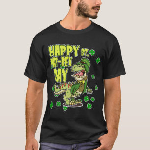 Camiseta Rua Feliz de Dia de São Patrício em Rex Rex Shamro