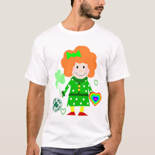 Camiseta Rua Feliz, T-Shirt do Dia de Patrick