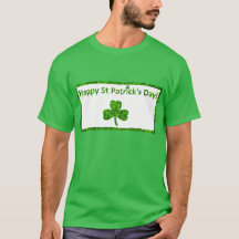 Rua Feliz, T-Shirt Verde do Dia de Patrick