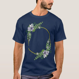 Camiseta Rua floral de casamento I buquê de Bridal estilo b