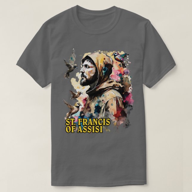 Camiseta Rua Francis do Santo Assisi (Frente do Design)