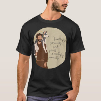 Camiseta Rua Francisco de Assisi, Patrão Santo de Animais C