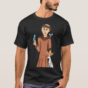 Camiseta Rua Francisco de Assisi, Patrão Santo de Animais C