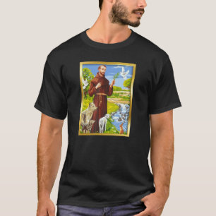 Camiseta Rua Francisco De Assisi, Santo Patronal De Animais