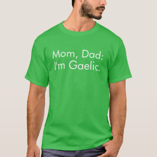 Camiseta Rua Gaélico Engraçado, Dia de Patrick