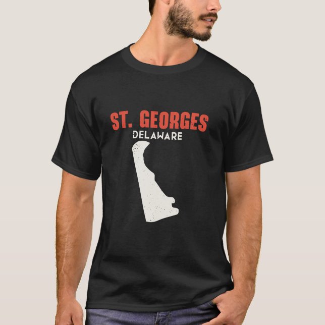 Camiseta Rua Georges Delaware Estados Unidos América Viagem (Frente)