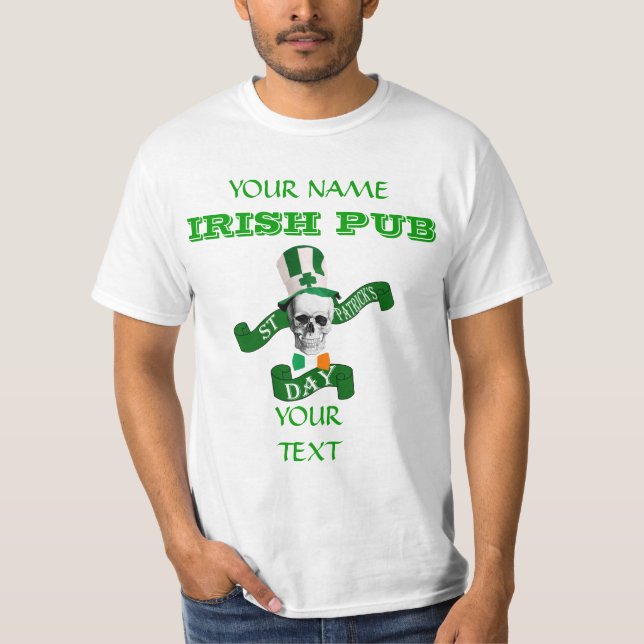 Camiseta Rua gótica engraçada de Patrick (Frente)