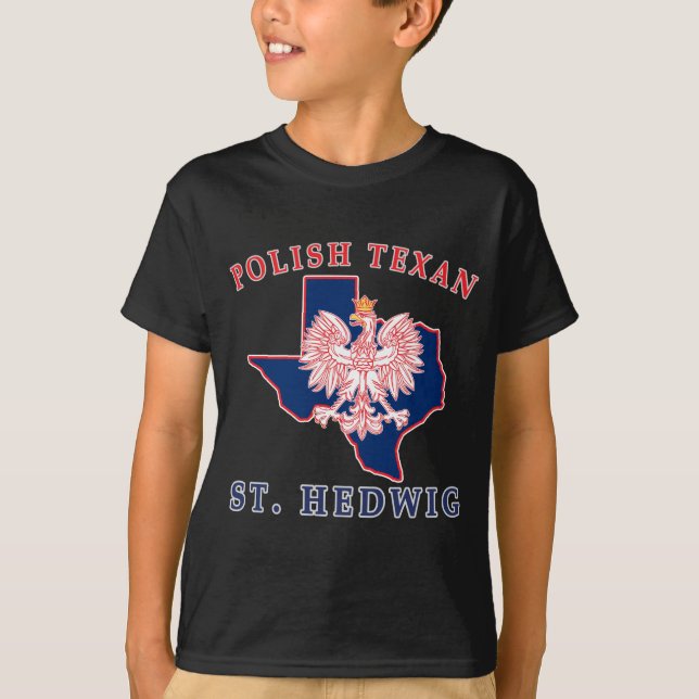 Camiseta Rua: Hedwig Texan Polonês (Frente)