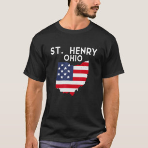 Camiseta Rua Henry Ohio EUA State America Viagem Ohioan