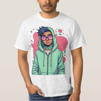 Camiseta Rua Hooded Vibe - Teto Legal Urbano