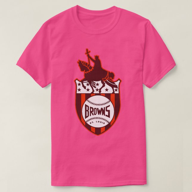 Camiseta Rua Indefinida Louis Browns Baseball (Frente do Design)