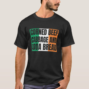Camiseta Rua Irlandesa da Irlanda. Tradições do Dia dos P