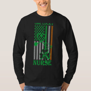Camiseta Rua Irlandesa De Bandeira Americana Patrick S Day