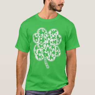 Camiseta Rua Irlandesa de Cachorro Pão Pêssego Pêssego P