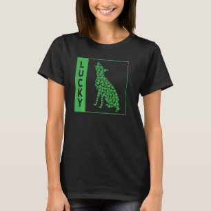 Camiseta Rua Irlandesa De Cachorro Patrick S Day Green Sham