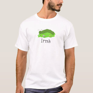 Camiseta Rua irlandesa. Design do dia de Patrick