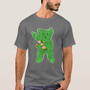 Camiseta Rua Irlandesa Do Urso De Teddy Verde Dia De Patric