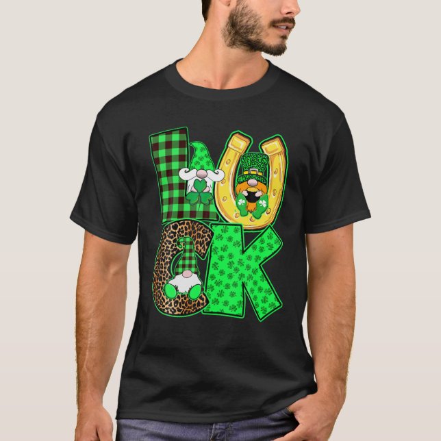 Camiseta Rua Irlandesa, Gnomos do Dia de Patrick Leprechaun (Frente)
