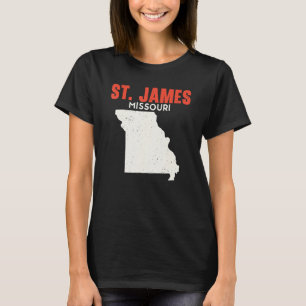 Camiseta Rua James e Fenton Missouri EUA State America Tr