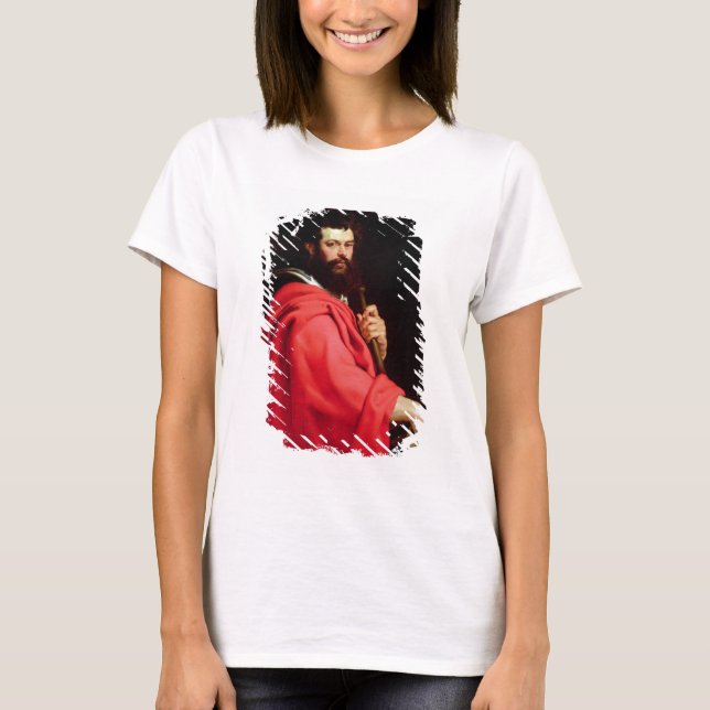 Camiseta Rua. James the Apostle, c.1612-13 (petróleo no pai (Frente)