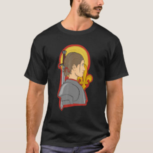 Camiseta Rua Joan Of Arc Não Tem Medo Que Eu Tenha Nascer D
