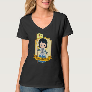 Camiseta Rua Joan Of Arc Para Crianças Santos De Meninas Ca