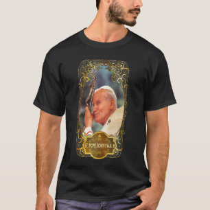 Camiseta Rua João Paulo II Cruzar Santo Católico Polonês L